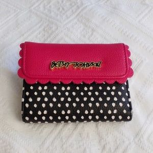 Betsey Johnson wallet.